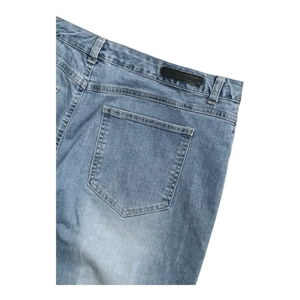 Gloria Vanderbilt Jeans Womens 16 Light Wash Straight Blue Vintage 31